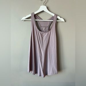 Lululemon Love Tank  Pleated - Size 6 - Violet Verbenna